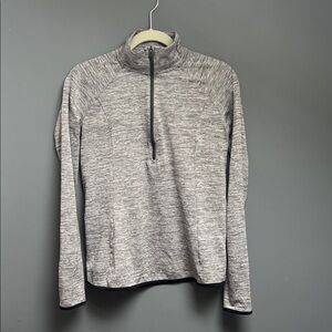Under Armour Black and Gray Running Top